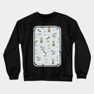 French Bulldog pattern Crewneck Sweatshirt